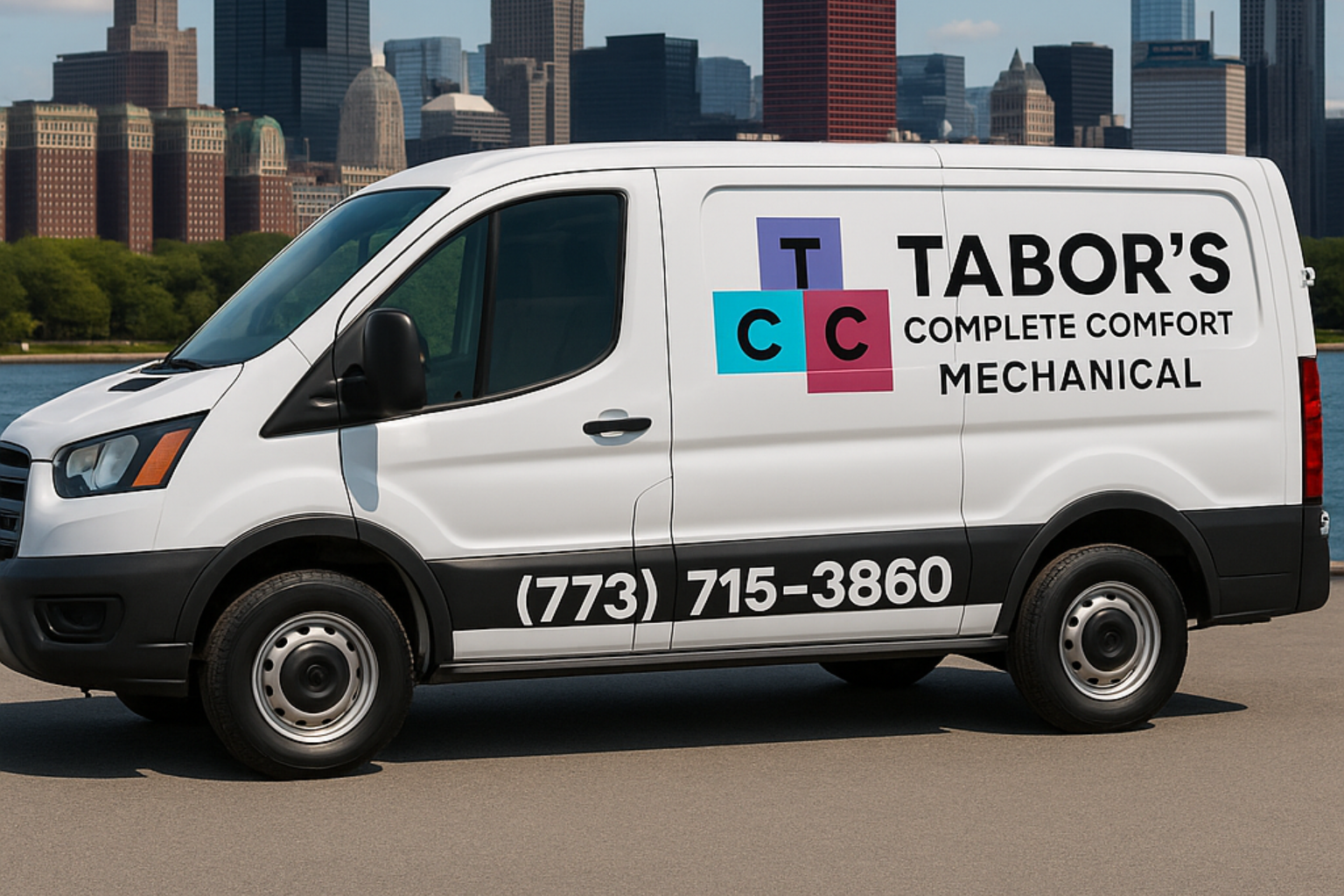 tabors hvac van